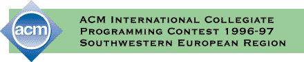 ACM International Collegiate Programming Contest 1996-97