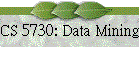 CS 5730: Data Mining
